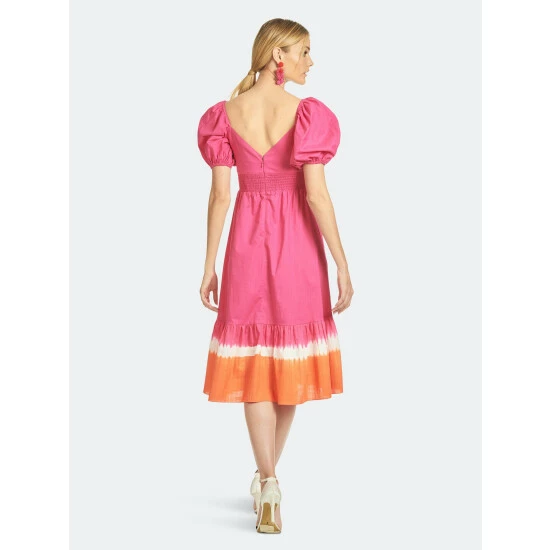 Sachin & Babi Bri Dress Dresses Fuchsia/orange 3 Sachin & Babi Bri Dress Dresses Fuchsia/orange - Image 3