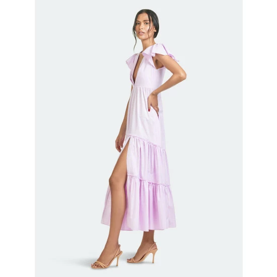 Sachin & Babi Paloma Dress Dresses Lilac 3 Sachin & Babi Paloma Dress Dresses Lilac - Image 3
