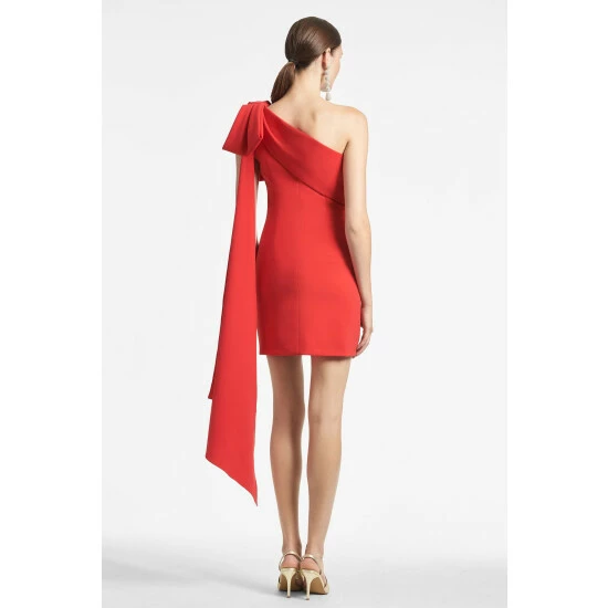 Sachin & Babi Bella Dress - Chili Red Dresses 4 Sachin & Babi Bella Dress - Chili Red Dresses - Image 4