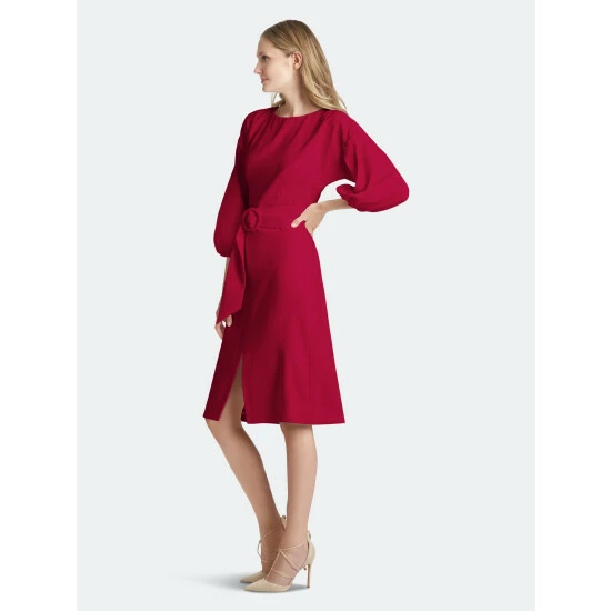 Sachin & Babi Annie Dress Dresses Dark Red 3 Sachin & Babi Annie Dress Dresses Dark Red - Image 3