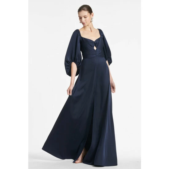 Sachin & Babi Angelina Gown - Navy Dresses 1 Sachin & Babi Angelina Gown - Navy Dresses