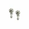 Sachin & Babi Elisha Earrings Clear Crystal/pearl