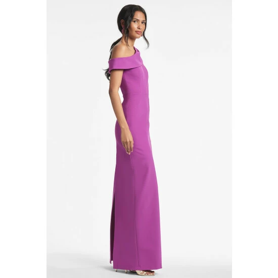 Sachin & Babi Davis Gown - Magenta Dresses 2 Sachin & Babi Davis Gown - Magenta Dresses - Image 2