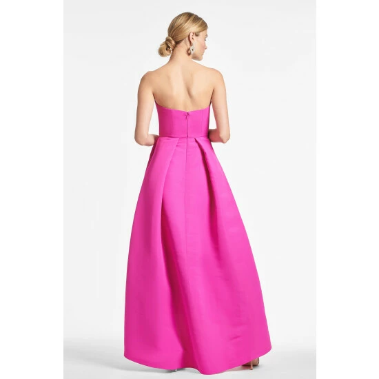 Sachin & Babi Ainsley Gown - Cerise Dresses 3 Sachin & Babi Ainsley Gown - Cerise Dresses - Image 3
