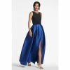 Sachin & Babi Monica Gown - Black/Blue Dresses