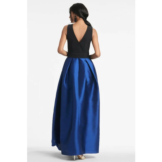 Sachin & Babi Monica Gown - Black/Blue Dresses 3 Sachin & Babi Monica Gown - Black/Blue Dresses - Image 3