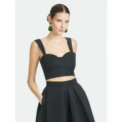 Sachin & Babi Darcy Top - Black Tops