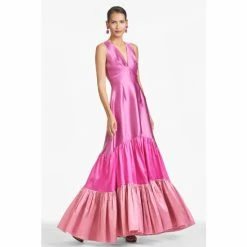 Sachin & Babi Rori Gown - Fuchsia Dresses