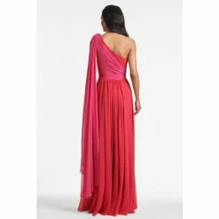 Sachin & Babi Grace Gown Dresses Fuchsia/poppy Red -Sachin & Babi Shop unnamed file 799