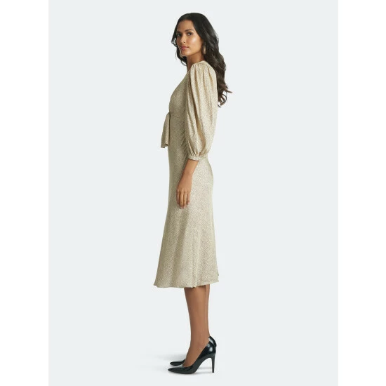 Sachin & Babi Faris Dress Dresses Cream & Black Dot Print 4 Sachin & Babi Faris Dress Dresses Cream & Black Dot Print - Image 4