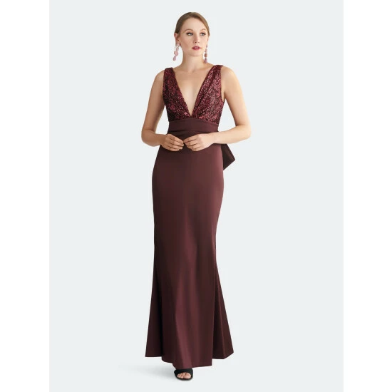 Sachin & Babi Topanga Gown Dresses Burgandy 1 Sachin & Babi Topanga Gown Dresses Burgandy