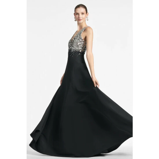 Sachin & Babi Caterina Gown Dresses Black 2 Sachin & Babi Caterina Gown Dresses Black - Image 2