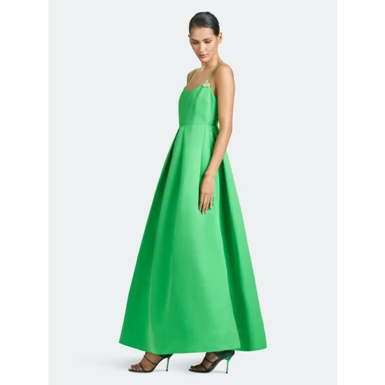 Sachin & Babi Gwen Gown Dresses Kelly Green 2 Sachin & Babi Gwen Gown Dresses Kelly Green - Image 2