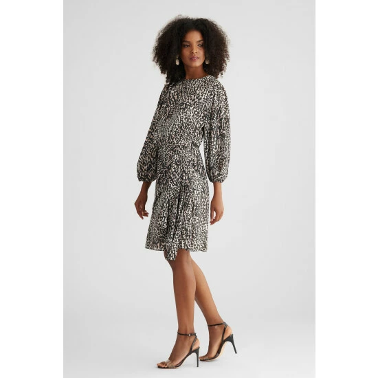 Sachin & Babi Sylvie Dress - Natural Cheetah - Final Sale Dresses 5 Sachin & Babi Sylvie Dress - Natural Cheetah - Final Sale Dresses - Image 5