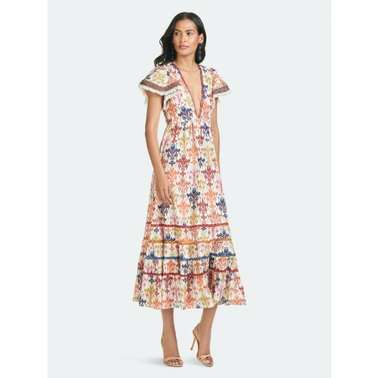 Sachin & Babi Paloma Dress Dresses Cosmetic Ikat Tapestry 3 Sachin & Babi Paloma Dress Dresses Cosmetic Ikat Tapestry - Image 3