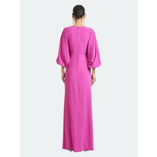 Sachin & Babi Gabby Gown Dresses Magenta 4 Sachin & Babi Gabby Gown Dresses Magenta - Image 4