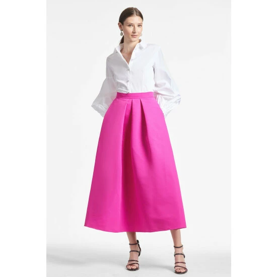Sachin & Babi Leighton Skirt - Cerise Skirts 1 Sachin & Babi Leighton Skirt - Cerise Skirts